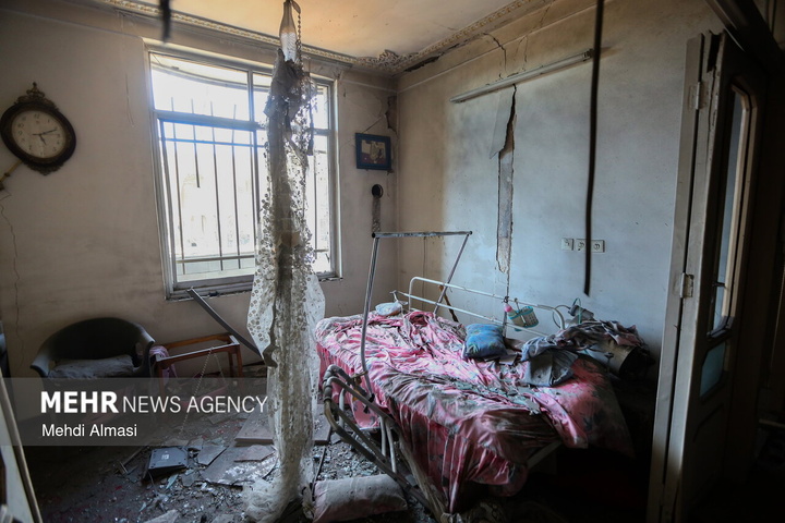 آثار تجاوز آمریکایی- صهیونی به زنجان