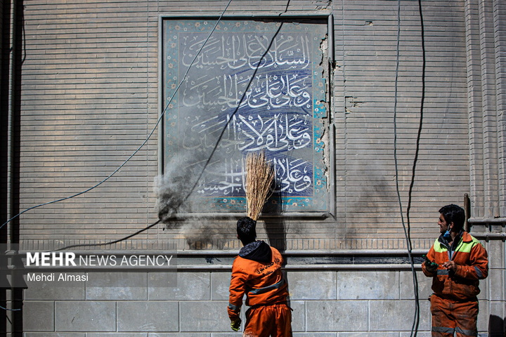 آثار تجاوز آمریکایی- صهیونی به زنجان