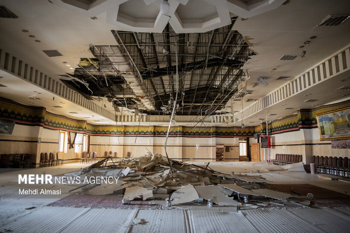 آثار تجاوز آمریکایی- صهیونی به زنجان