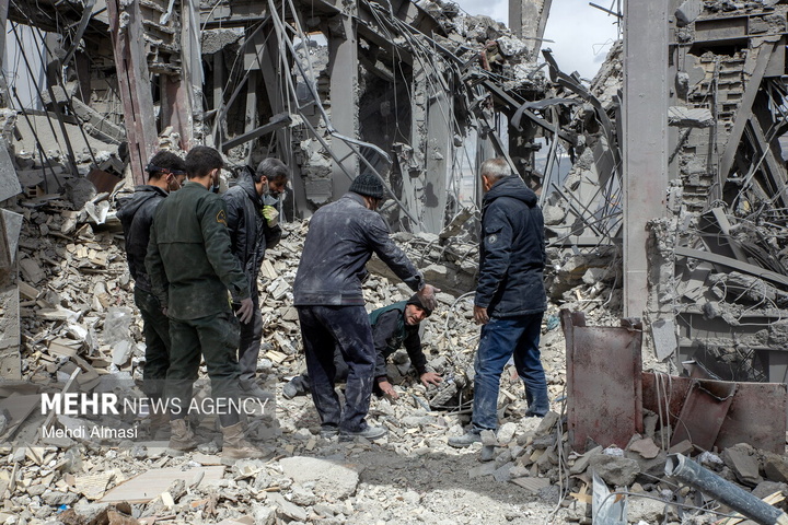 آثار تجاوز آمریکایی- صهیونی به زنجان