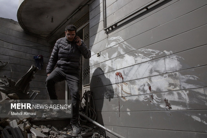 آثار تجاوز آمریکایی- صهیونی به زنجان