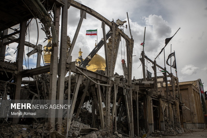 آثار تجاوز آمریکایی- صهیونی به زنجان