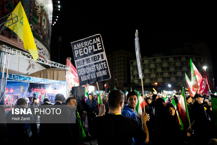 یک ایران هم نوا سرود ملی سردادند