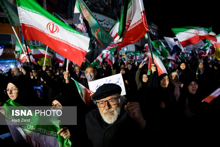 یک ایران هم نوا سرود ملی سردادند