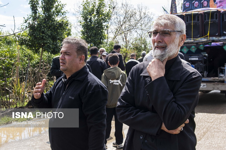 تشییع پیکر سرتیپ دوم شهید «مجید ذکریایی» - روستای کلهو دشت بابل