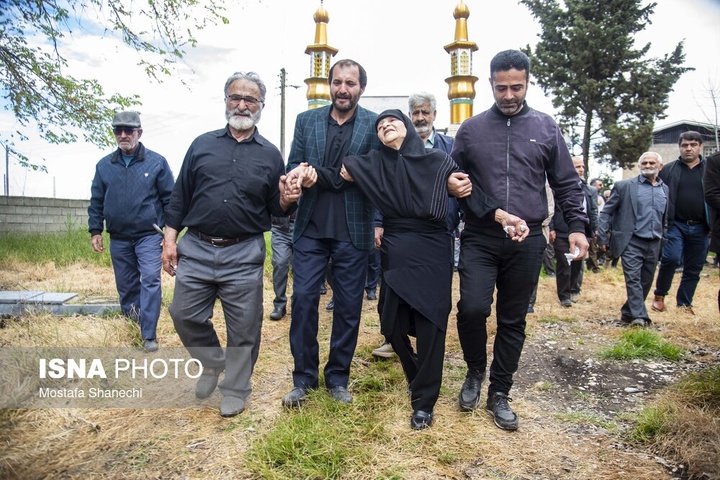 تشییع پیکر سرتیپ دوم شهید «مجید ذکریایی» - روستای کلهو دشت بابل