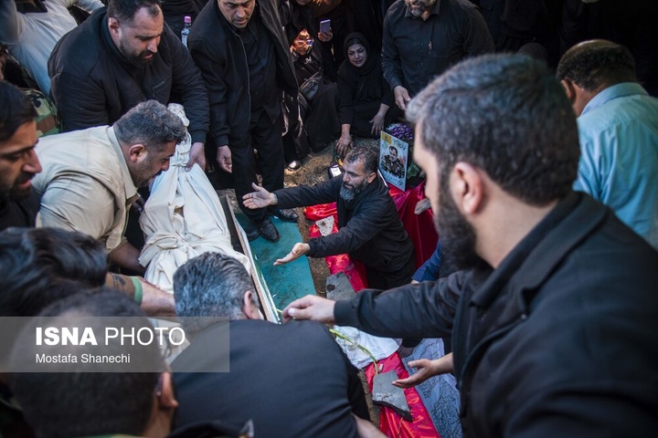 تشییع پیکر سرتیپ دوم شهید «مجید ذکریایی» - روستای کلهو دشت بابل