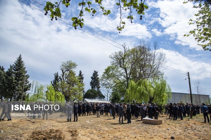 تشییع پیکر سرتیپ دوم شهید «مجید ذکریایی» - روستای کلهو دشت بابل