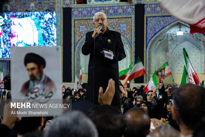 مراسم «میثاق جمهور با ولایت» در حرم مطهر رضوی