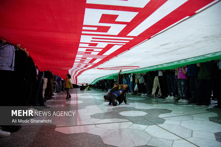 مراسم «میثاق جمهور با ولایت» در حرم مطهر رضوی