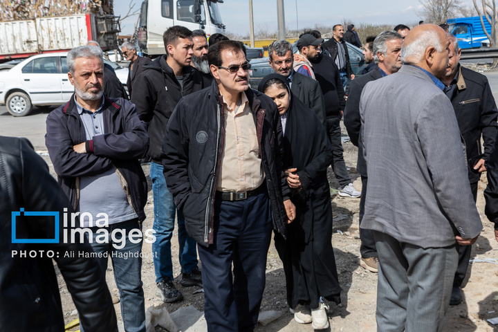 آثارحمله آمریکا و رژیم صهیونیستی به واحدهای دامداری و تجاری در خسروشهر