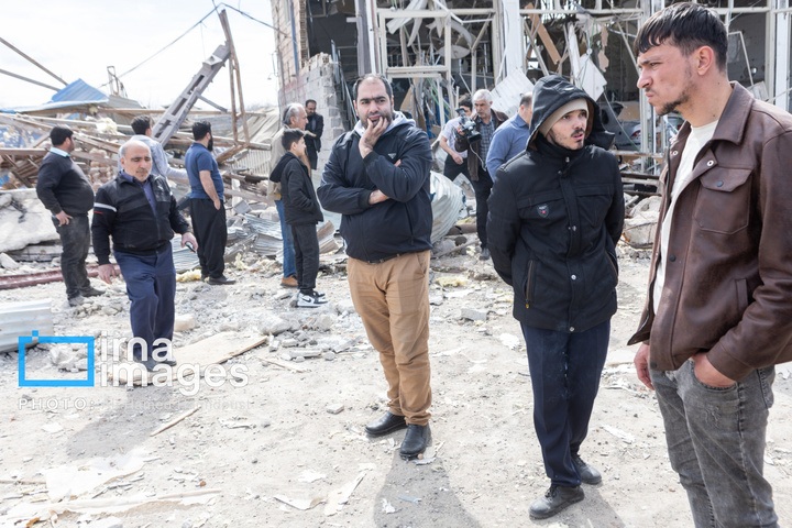 آثارحمله آمریکا و رژیم صهیونیستی به واحدهای دامداری و تجاری در خسروشهر