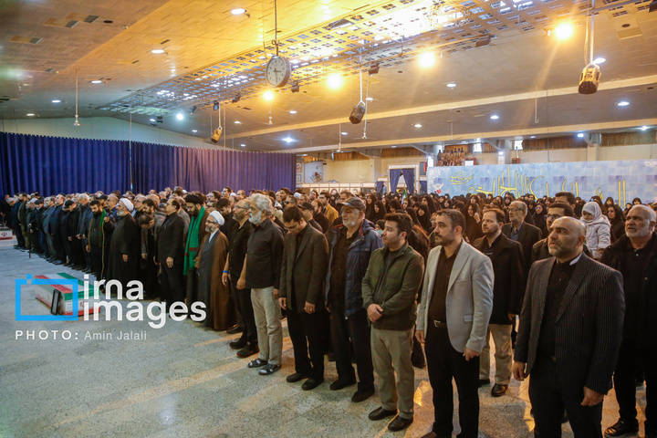 تشییع و خاکسپاری شهدای جنگ رمضان در بهشت زهرا (س)