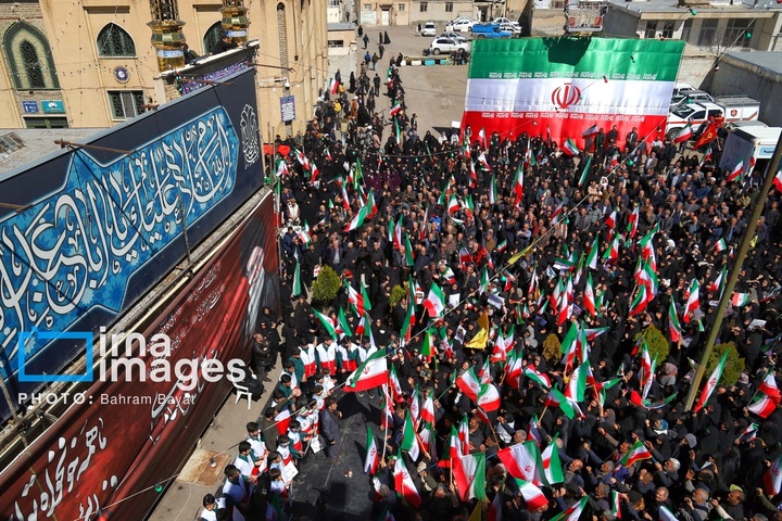 روز جمهوری اسلامی در حسینیه اعظم زنجان