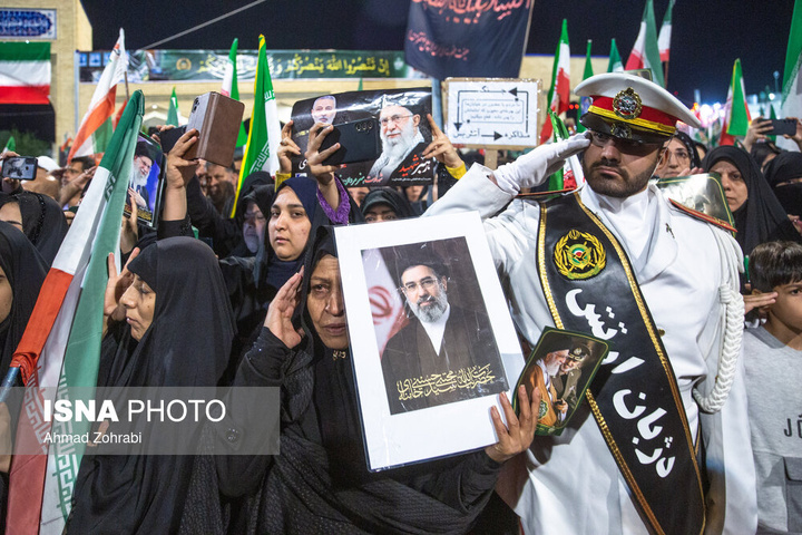 وداع با پیکر مطهر سرلشکر شهید "سید عبدالرحیم موسوی" - قم