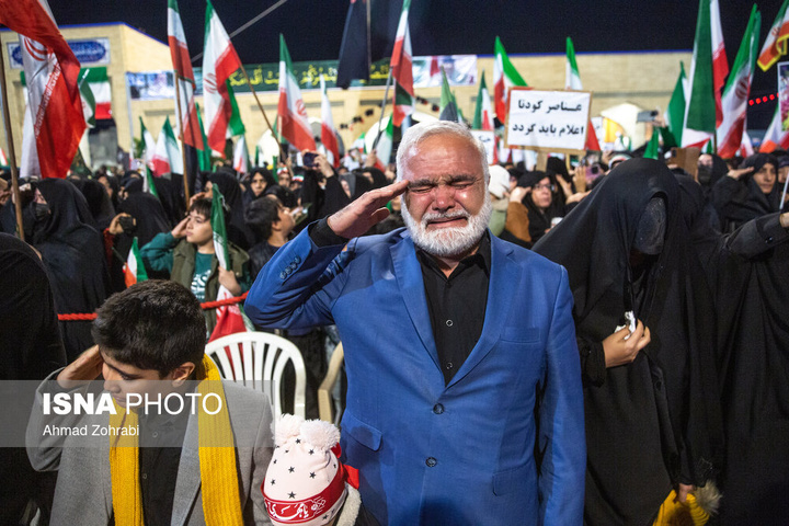 وداع با پیکر مطهر سرلشکر شهید "سید عبدالرحیم موسوی" - قم