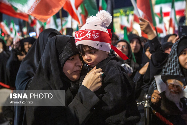 وداع با پیکر مطهر سرلشکر شهید "سید عبدالرحیم موسوی" - قم