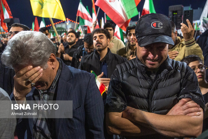 وداع با پیکر مطهر سرلشکر شهید "سید عبدالرحیم موسوی" - قم