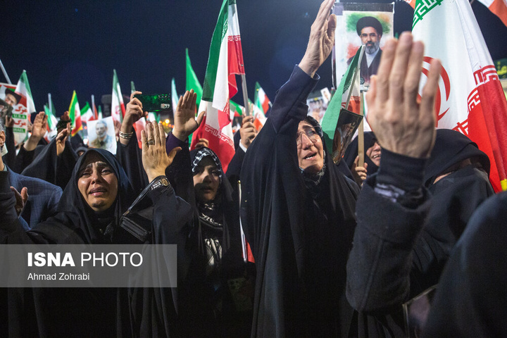 وداع با پیکر مطهر سرلشکر شهید "سید عبدالرحیم موسوی" - قم