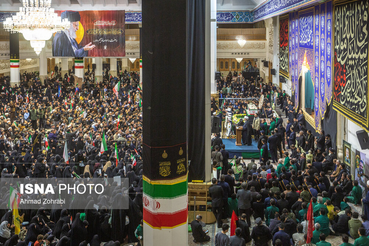 وداع با پیکر مطهر سرلشکر شهید "سید عبدالرحیم موسوی" - قم