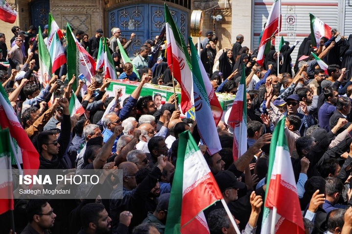 تشییع پیکر دریابان شهید «علیرضا تنگسیری» - بوشهر