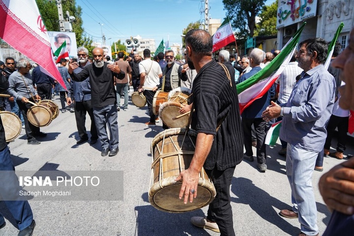 تشییع پیکر دریابان شهید «علیرضا تنگسیری» - بوشهر
