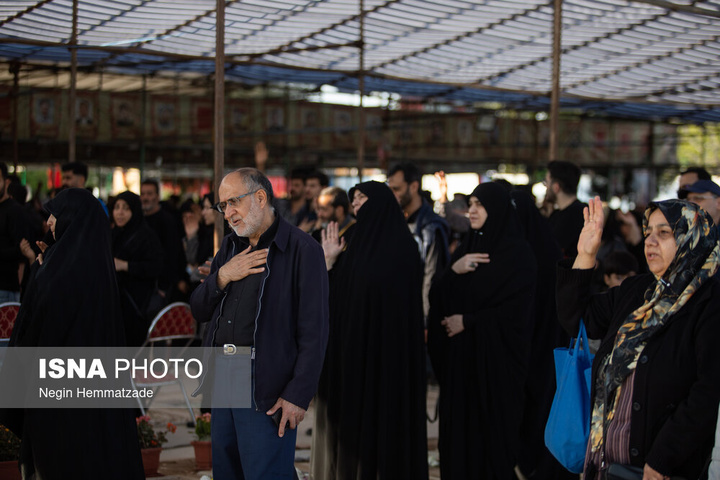 میزبانی شهدای رمضان از خانواده‌ها در روز طبیعت