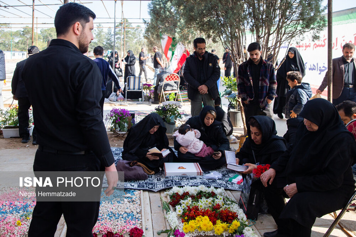 میزبانی شهدای رمضان از خانواده‌ها در روز طبیعت