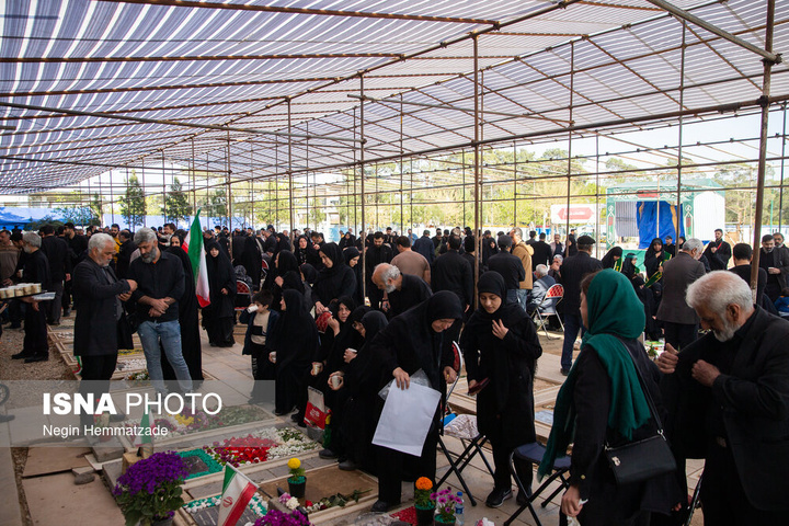 میزبانی شهدای رمضان از خانواده‌ها در روز طبیعت