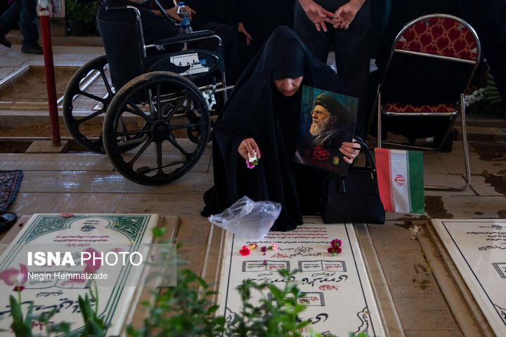 میزبانی شهدای رمضان از خانواده‌ها در روز طبیعت