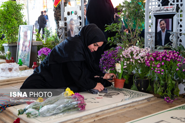 میزبانی شهدای رمضان از خانواده‌ها در روز طبیعت