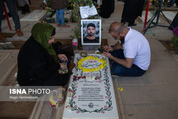میزبانی شهدای رمضان از خانواده‌ها در روز طبیعت