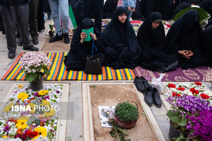 میزبانی شهدای رمضان از خانواده‌ها در روز طبیعت