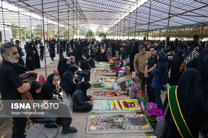 میزبانی شهدای رمضان از خانواده‌ها در روز طبیعت