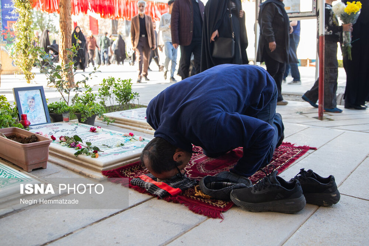 میزبانی شهدای رمضان از خانواده‌ها در روز طبیعت