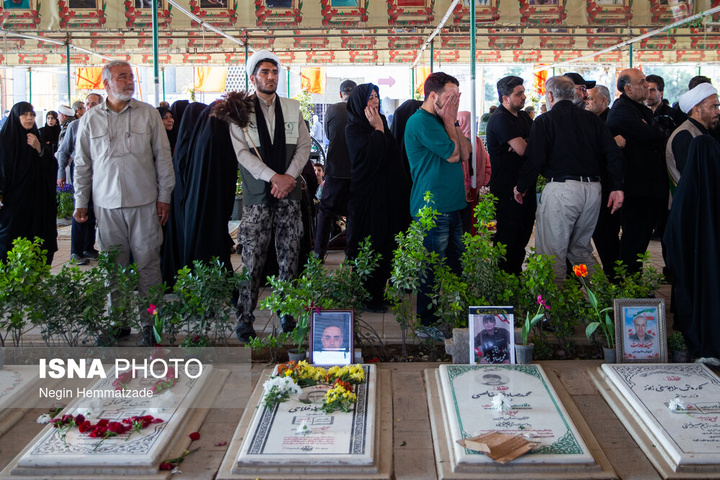 میزبانی شهدای رمضان از خانواده‌ها در روز طبیعت