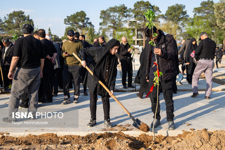 میزبانی شهدای رمضان از خانواده‌ها در روز طبیعت