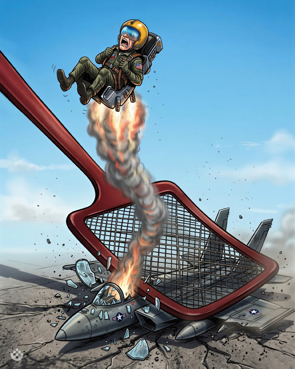 همه زور آمریکا همین بود؟ بگید بعدی بیاد!