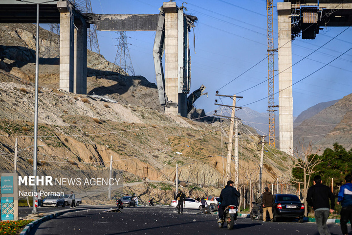 تجاوز دشمن صهیونی - آمریکایی به البرز