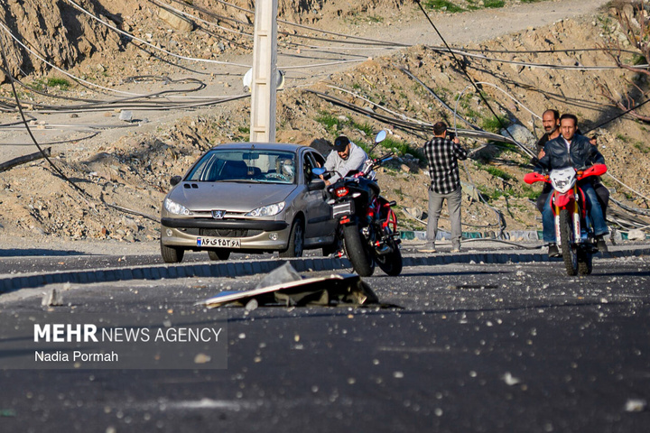 تجاوز دشمن صهیونی - آمریکایی به البرز