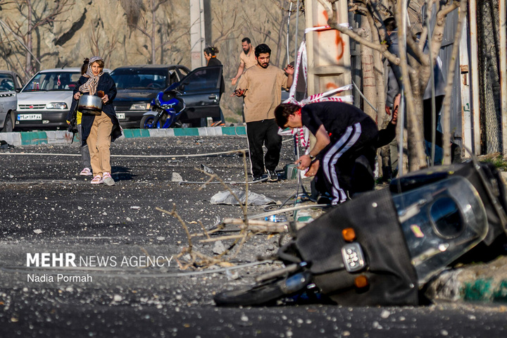 تجاوز دشمن صهیونی - آمریکایی به البرز