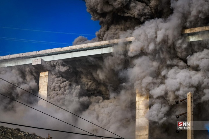 حمله مجدد و بمباران پل B1 کرج توسط آمریکا اسرائیل