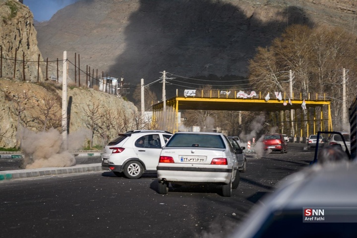 حمله مجدد و بمباران پل B1 کرج توسط آمریکا اسرائیل