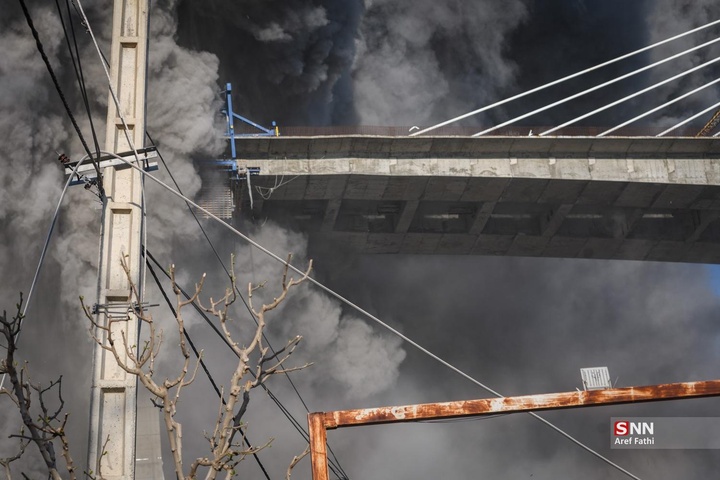 حمله مجدد و بمباران پل B1 کرج توسط آمریکا اسرائیل