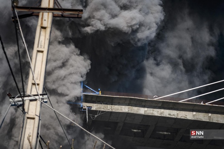 حمله مجدد و بمباران پل B1 کرج توسط آمریکا اسرائیل