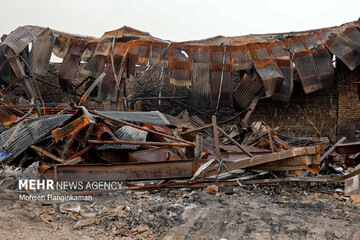 آثار تجاوز به بیمارستان روانپزشکی دل‌آرام