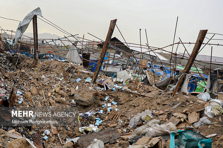 آثار تجاوز به بیمارستان روانپزشکی دل‌آرام