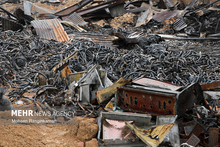 آثار تجاوز به بیمارستان روانپزشکی دل‌آرام