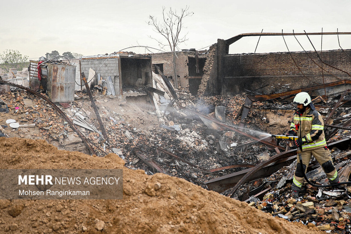 آثار تجاوز به بیمارستان روانپزشکی دل‌آرام