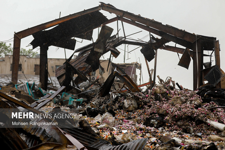 آثار تجاوز به بیمارستان روانپزشکی دل‌آرام